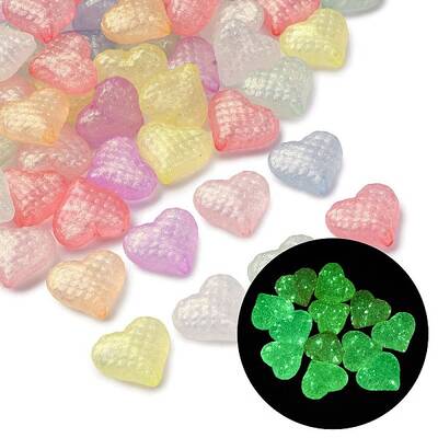 Luminous Transparent Acrylic Beads