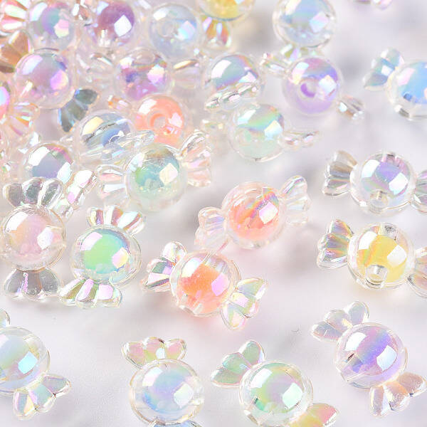 Transparent Acrylic Beads