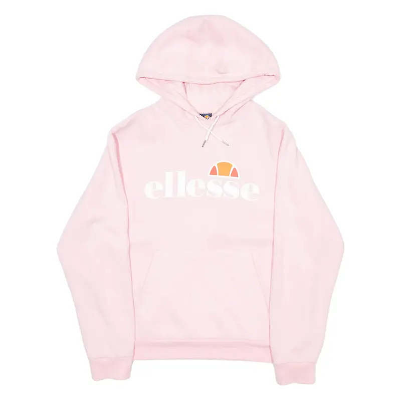 ELLESSE Womens Pink Hoodie UK 16