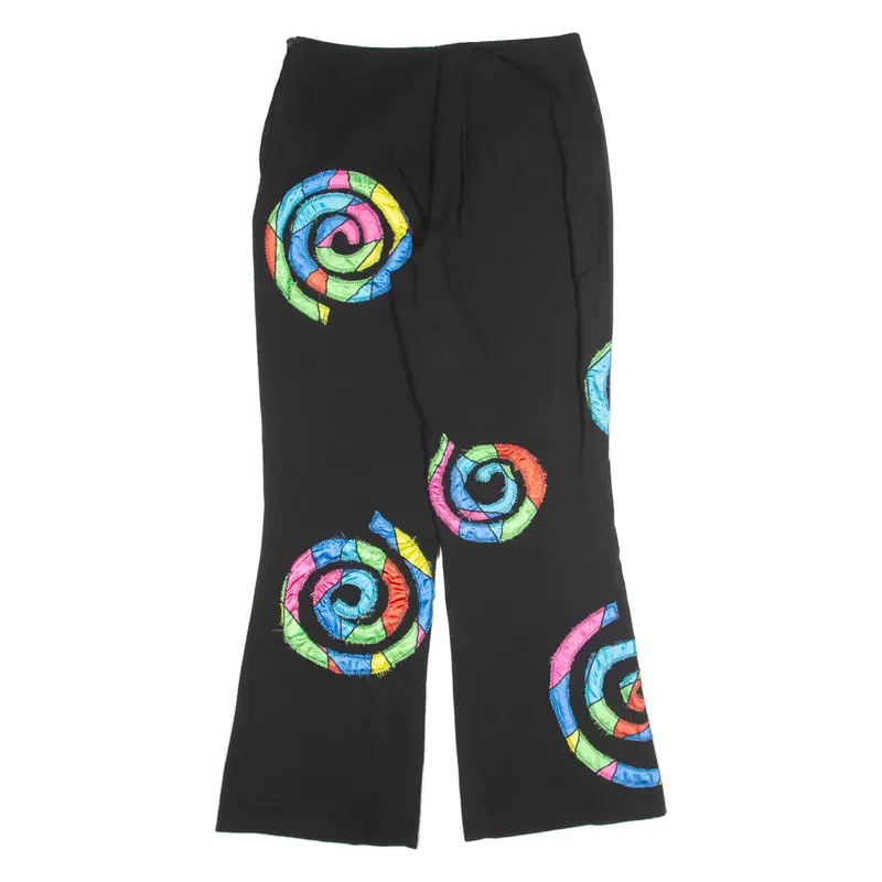 Womens Trousers Black Regular Bootcut W28 L27