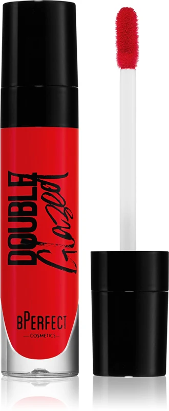 BPerfect Double Glazed Lip Gloss Color Red Velvet 7 ml