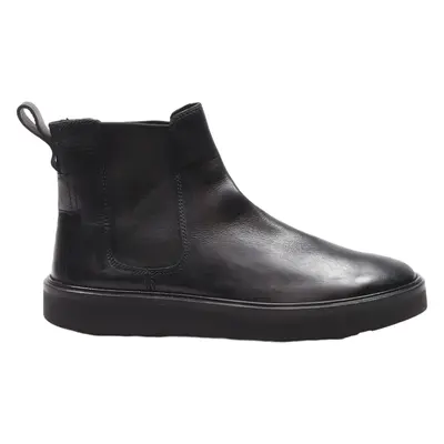 ECCO Chelsea Boots Black Leather Mens UK 9
