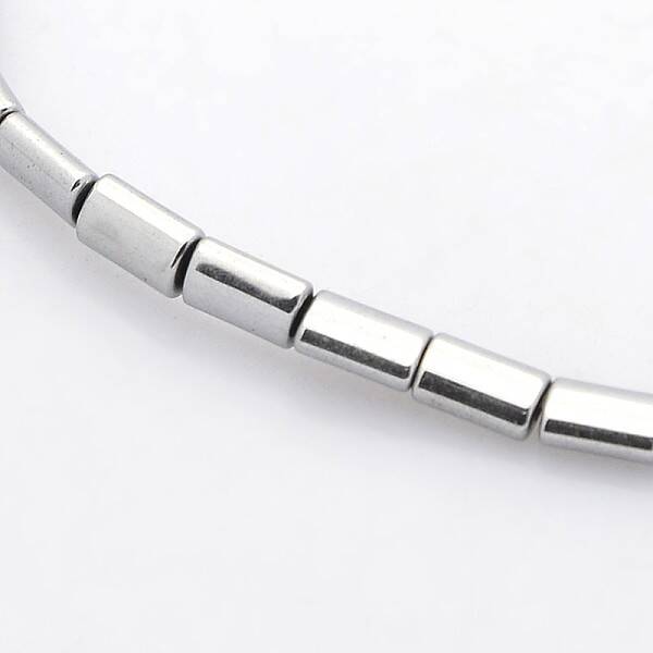Electroplate Non-magnetic Synthetic Hematite Beads Strands