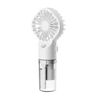 800mAh USB Rechargeable Handheld Misting Fan, Portable Bladeless Mini Face Steamer for Indoor & Outdoor portable fan personal...