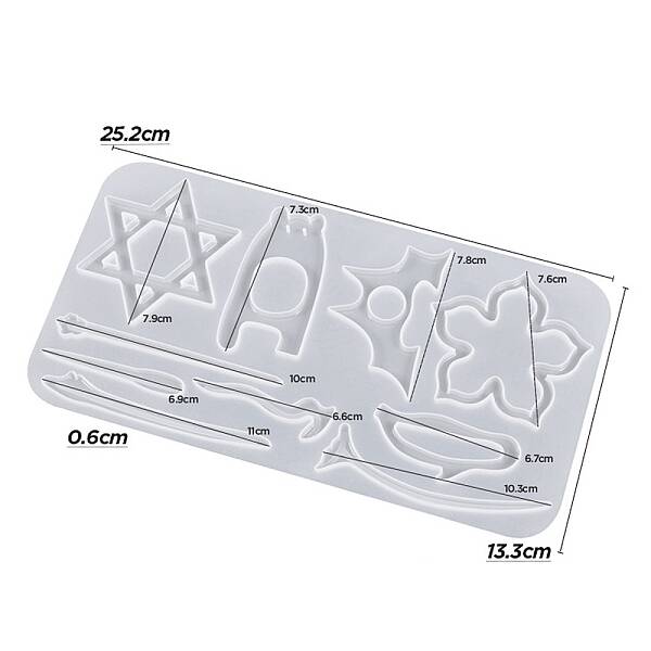 Brooch DIY Silicone Mold