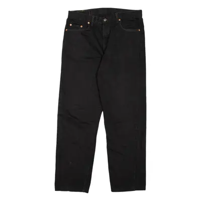 LEVI'S 615 02 Jeans Mens Black Regular Straight 90s W36 L29