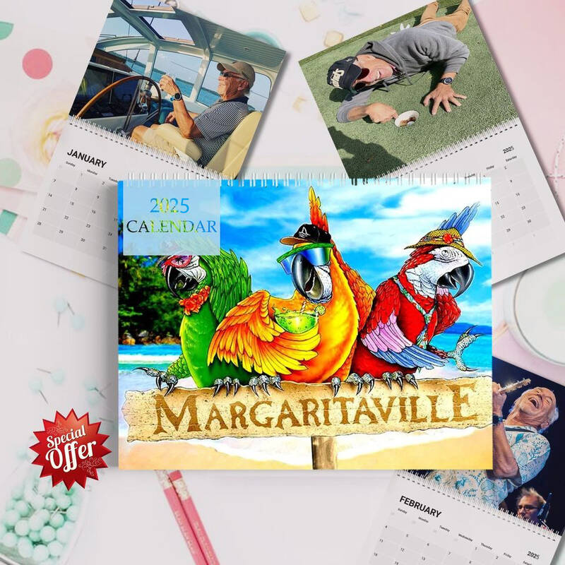 Jimmy Buffett 2025 Calendar, Parrothead Margaritaville Country Calendar