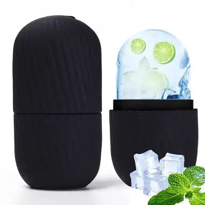 Ice Roller for Face and Eye Glow Naturally and Skincare, Ice Face Roller, Ice Facial Cube, Gua Sha Face Massage, Ice Roller F...