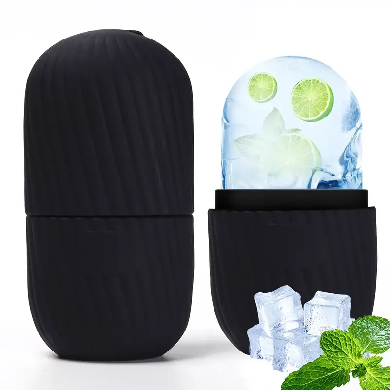 Ice Roller for Face and Eye Glow Naturally and Skincare, Ice Face Roller, Ice Facial Cube, Gua Sha Face Massage, Ice Roller F...