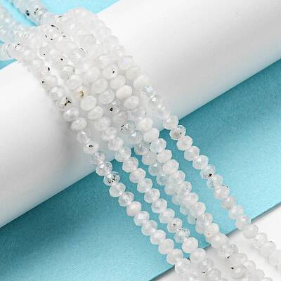Natural Rainbow Moonstone Beads Strands