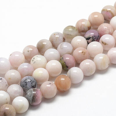 Natural Pink Opal Beads Strands
