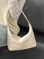 Women's Solid Color Shoulder Bag, Fashionable Pu Leather Fashionable Crossbody Bag for Daily Used, Casual Trendy Versatile Hi...