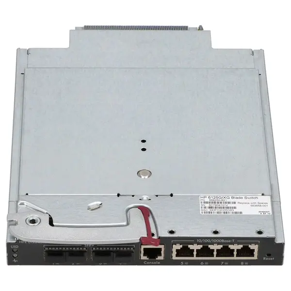HP 663658-001 | 6125G/XG 16 x Backplane + 4 x Ports 1000Base-T + 4 x SFP+ Ports Blade Switch