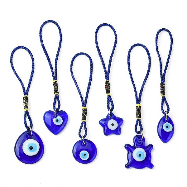 Evil Eye Lampwork Pendant Decorations