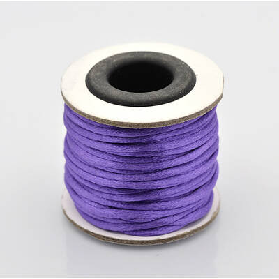 Macrame Rattail Chinese Knot Making Cords Round Nylon Braided String Threads