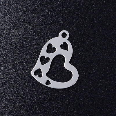 Non-Tarnish 201 Stainless Steel Open Pendants