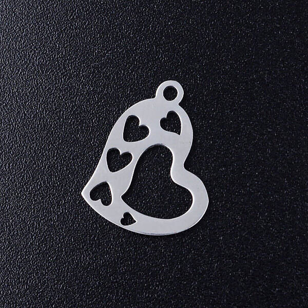 Non-Tarnish 201 Stainless Steel Open Pendants