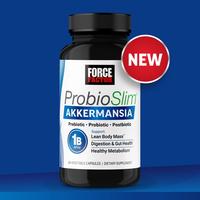 Force Factor ProbioSlim Akkermansia Probiotics & Postbiotics, With 1B AFUs Akkermansia Muciniphila, Prebiotics & Chromax Chro...