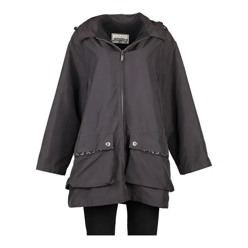 Krizia Jacket - Large Grey Polyester