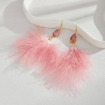 Feather Dangle Earrings