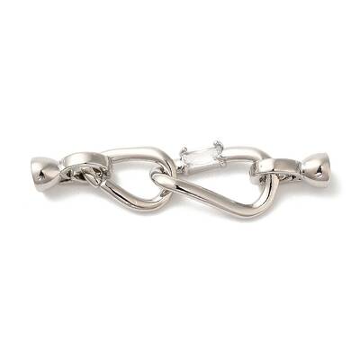 Brass Fold Over Clasps