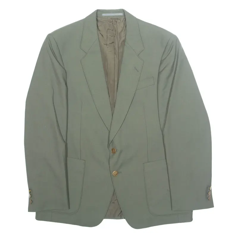 MICHEL Mens Blazer Jacket Green M