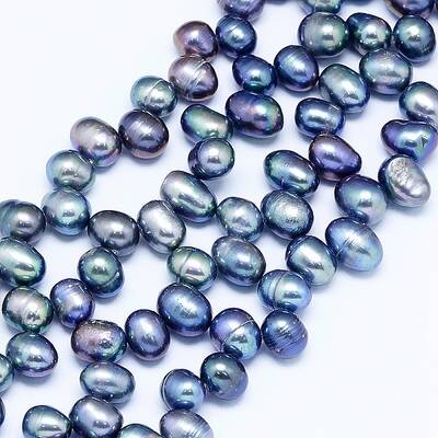 Natural Cultured Freshwater Pearl Beads Strands