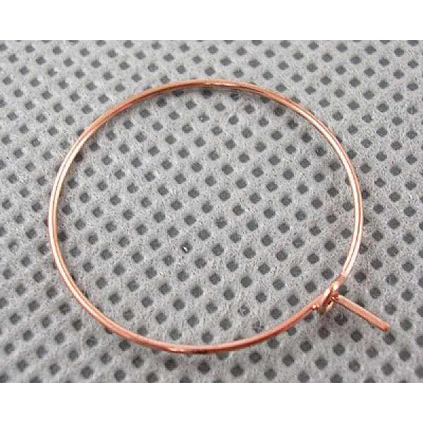 Brass Wine Glass Charm Rings