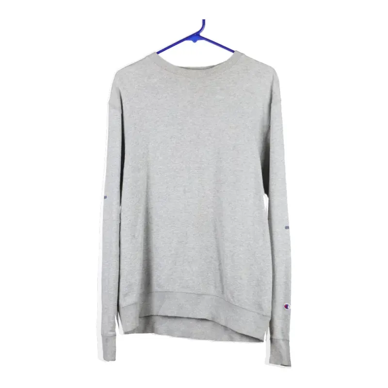Champion Sweatshirt - Medium Grey Cotton Blend