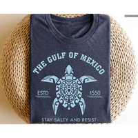 Gulf of Mexico Stay Salty Turtle Resistance Shirt, Anti #Trurmp Democracy T-Shirt, Democrat Gift 8647 Shirt , Global Trending...