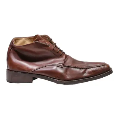 HOARD Oxford Shoes Brown Leather Mens UK 8