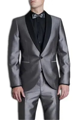 Tux-SH Charcoal/Blk -  Tuxedo Wholesale  Distributors