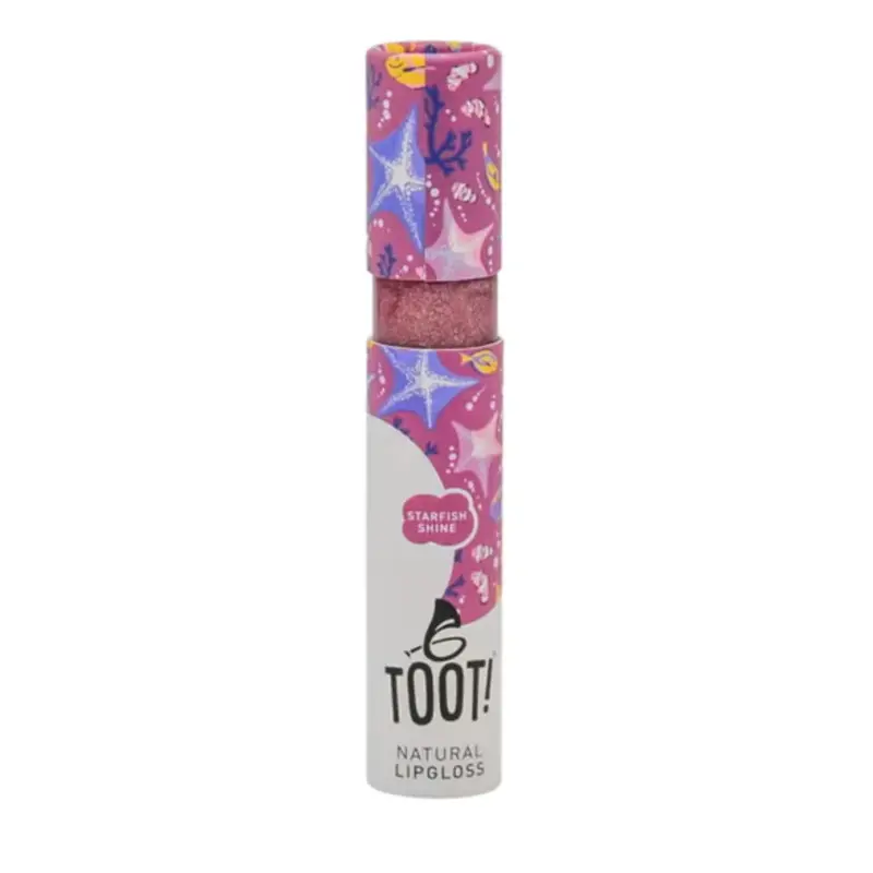 Toot! Natural Lip Gloss, Starfish Shine (5.50 ml)