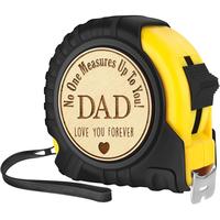 Engraved Tape Measure, 1 Count Portable Tape Measure, Durable Tape Measure for Home, Office, Carpenter, Gift for Dad, Grandpa