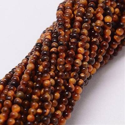 Natural Tiger Eye Beads Strands