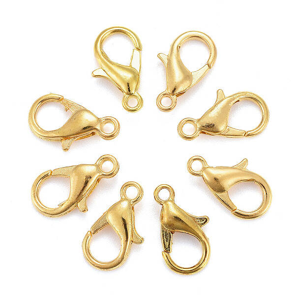 Zinc Alloy Lobster Claw Clasps