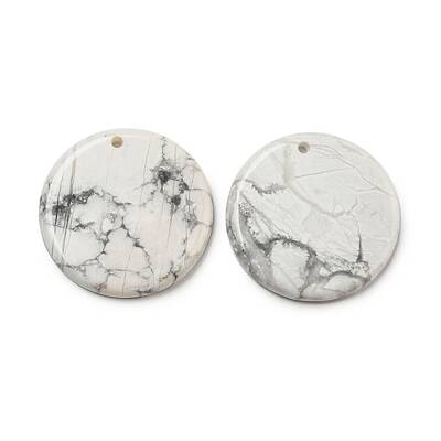 Natural Howlite Pendants
