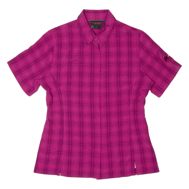 MAMMUT Womens Shirt Purple Check S