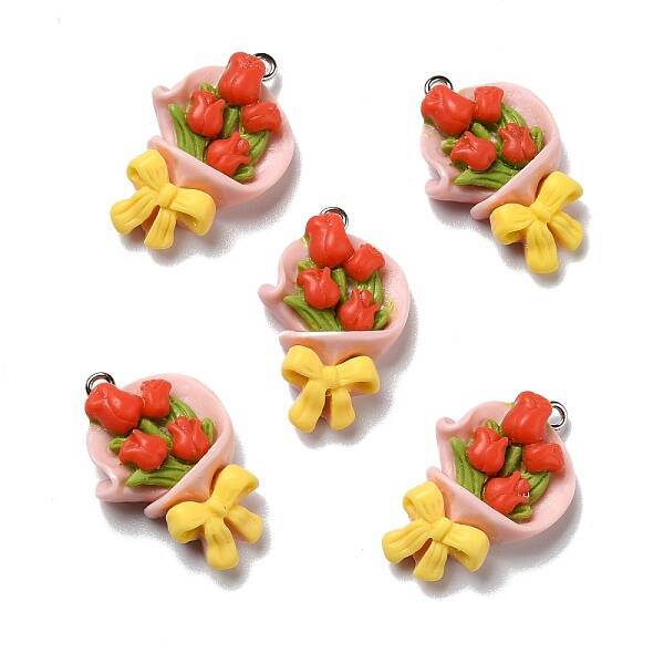 Opaque Resin Pendants