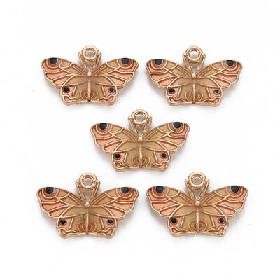Alloy Enamel Pendants