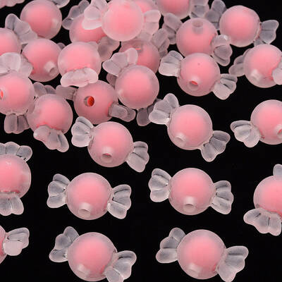 Transparent Acrylic Beads