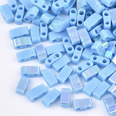 Electroplate Opaque Glass Seed Beads