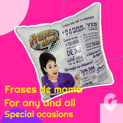 Frases de Mama 18 inch square shape Globito