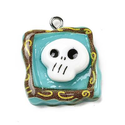 Oapque Resin Pendants
