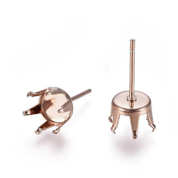 304 Stainless Steel Stud Earring Findings
