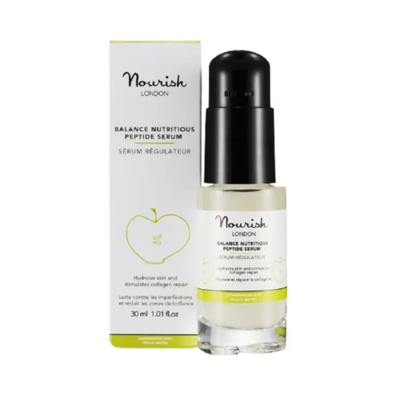 Nourish London Balanced Nourishing Serum With Peptides, 30 ml