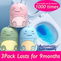 Automatic Toilet Cleaner, Cleans and Freshens Toilet Bowl, Atlantic Fresh Scent，Powerful Stain Removal, Long-Lasting Freshn...