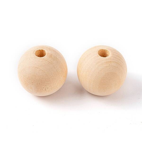 Unfinished Wood Beads