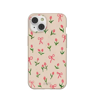Seashell Tulip Bliss iPhone 14/16e Case