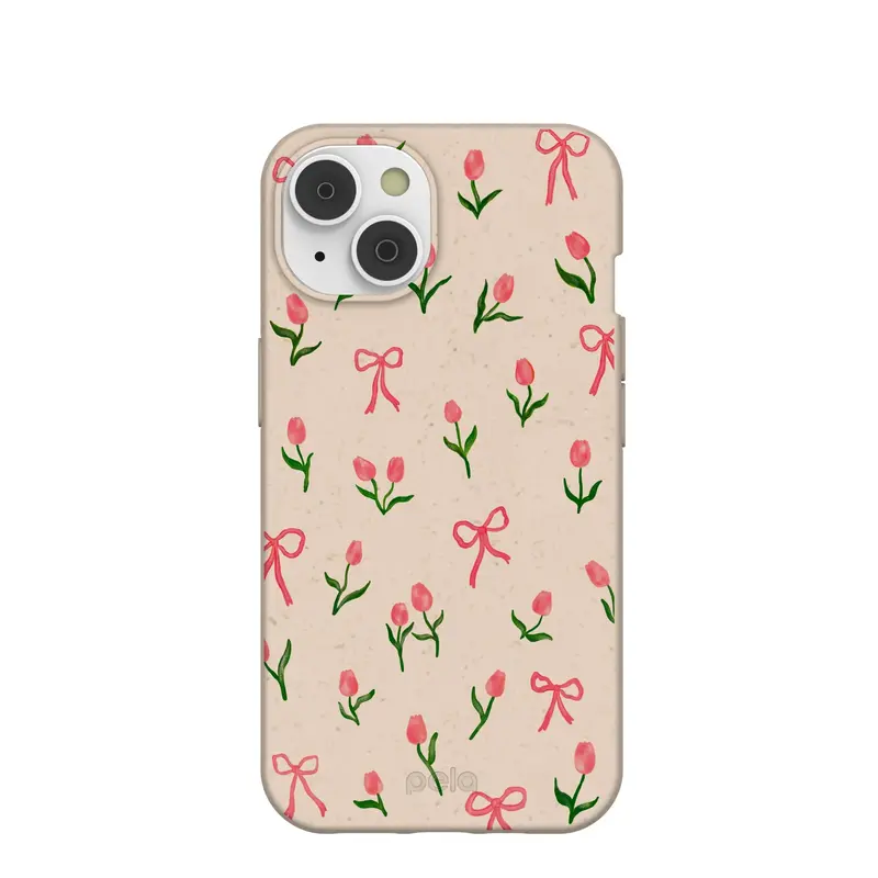 Seashell Tulip Bliss iPhone 14/16e Case